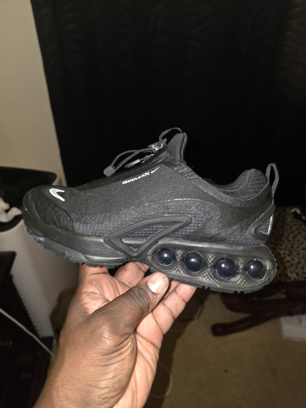 Nike Air Max Kids' Black Athletic Shoe
